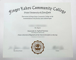 Purchase Finger Lakes Community College diploma online