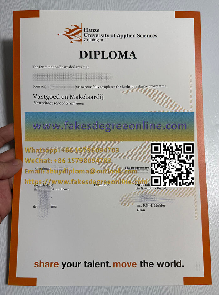 Hanze University of Applied Sciences diploma, Get a Hanze UAS degree online.