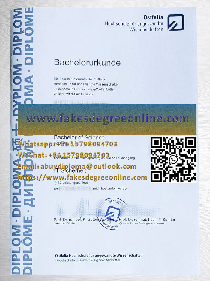 Get a Hochschule für angewandte Wissenschaften Urkunde, Fake HAW Urkunde