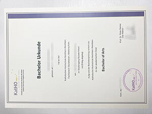 Purchase a KatHO NRW certificate online