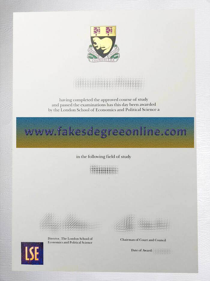 Get London School of Economics diploma, Make a LSE degree online