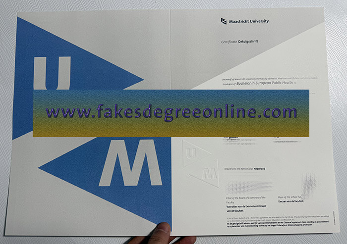 Maastricht University diploma, UM degree