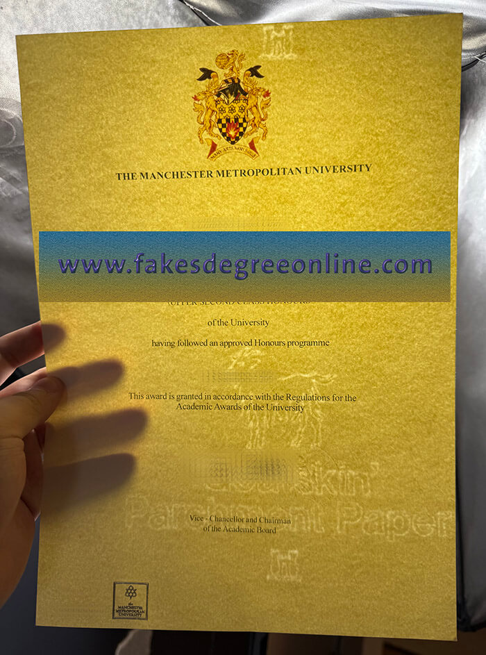 Manchester Metropolitan University watermark