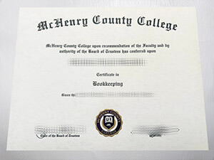 Purchase a McHenry County College diploma online