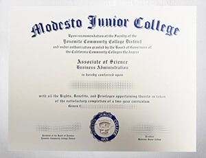 Obtain Modesto Junior College diploma online
