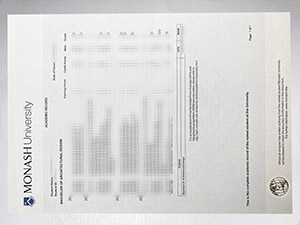 Obtain a Monash University transcript online