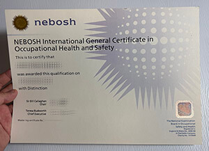 Purchase a Nebosh certificate online