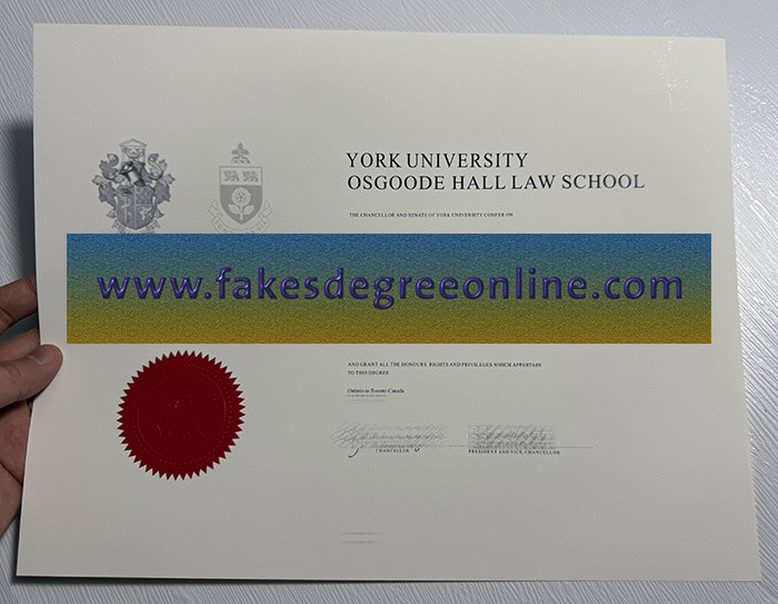 Get Osgoode Hall Law School diploma