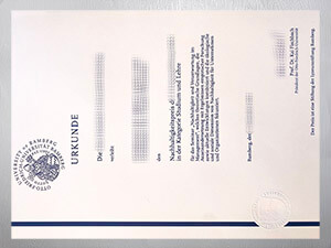 Get a Otto-Friedrich-Universität Bamberg Urkunde