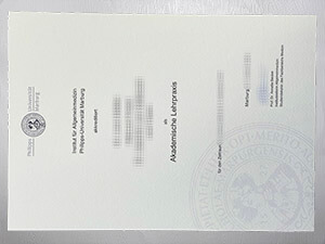 Purchase a Philipps-Universität Marburg certificate online