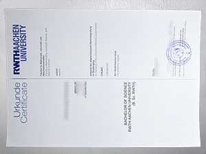 Purchase a Rwth Aachen University Urkunde online