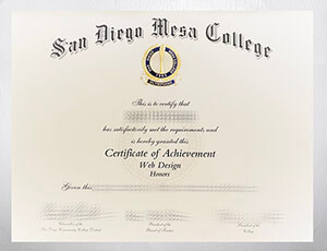 Get San Diego Mesa College diploma online