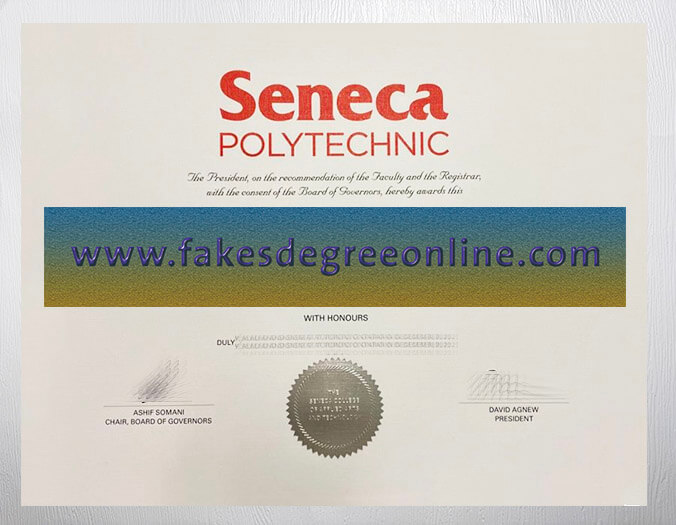 Purchase a Seneca Polytechnic certificate online