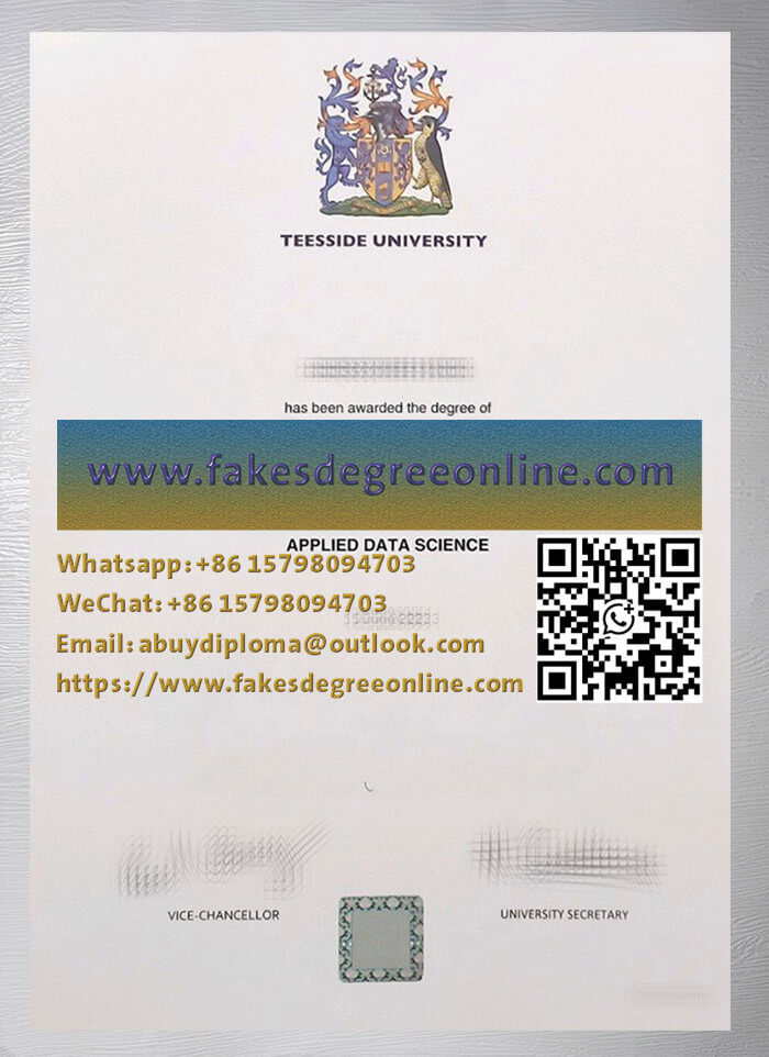 Purchase a Teesside University diploma online