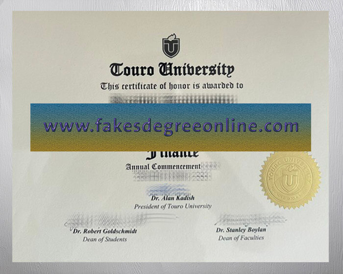 Get a Touro University diploma online
