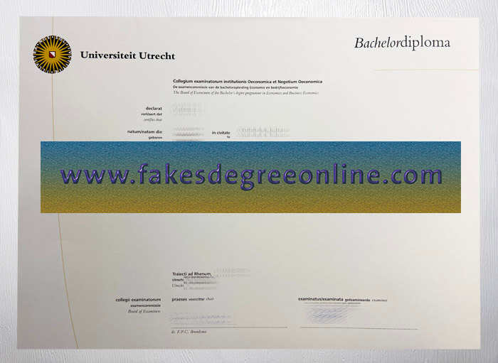 Purchase a Universiteit Utrecht diploma online