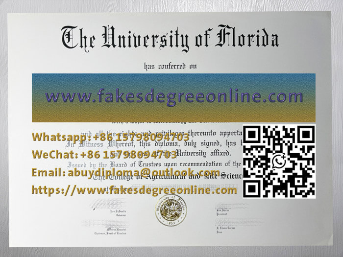 Purchase a University of Florida diploma online