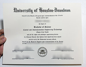 Purchase University of Houston-Downtown diploma online