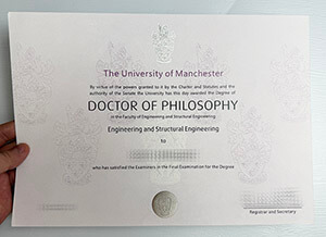 Purchase a University of Manchester diploma online