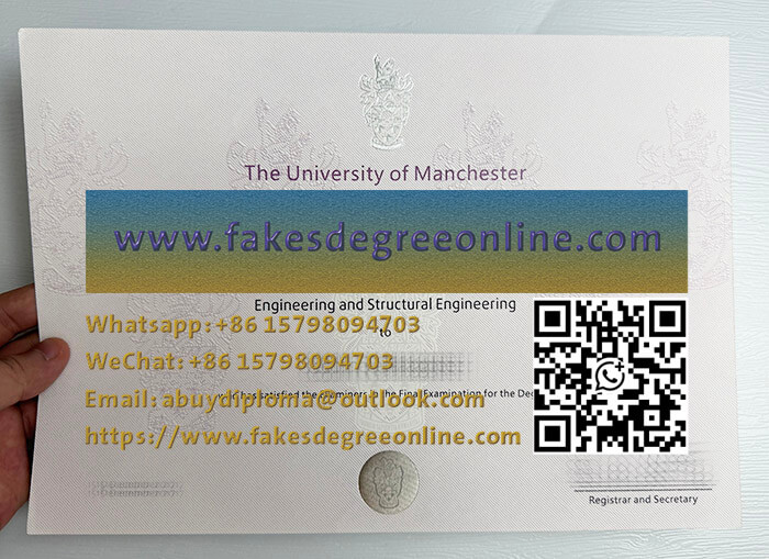 Get a University of Manchester certificate online