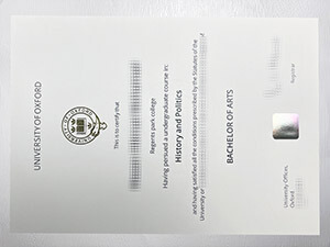Purchase a University of Oxford diploma online