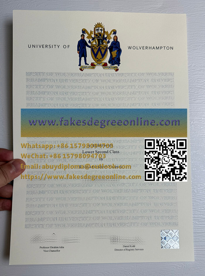 Get a University of Wolverhampton diploma online