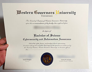 get a Western Governors University diploma online, WGU diploma
