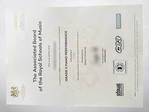 Purchase a ABRSM diploma online