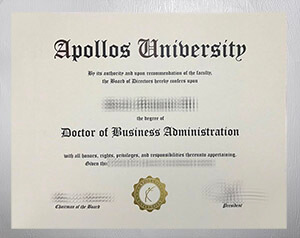 Obtain Apollos University diploma online