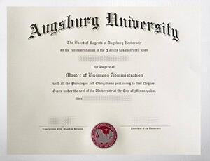 Purchase Augsburg University diploma online
