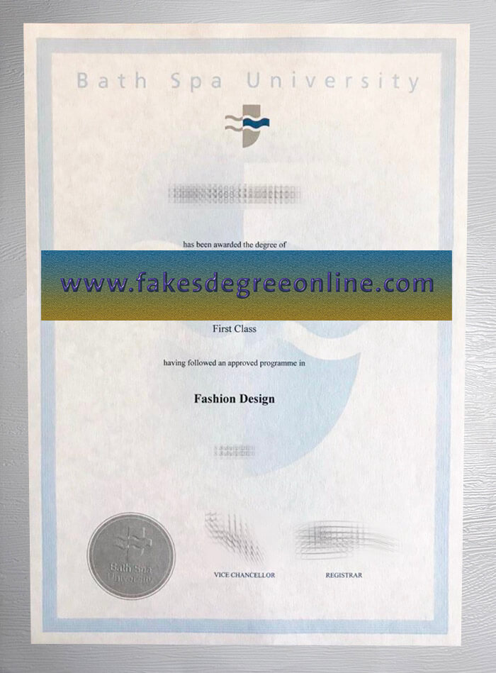 Purchase a Bath Spa University diploma online