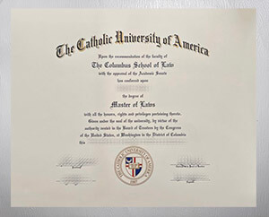 Purchase Catholic University of America diploma online