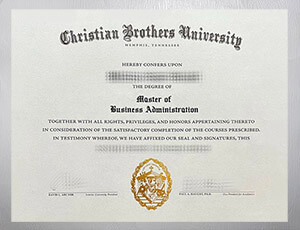 Christian Brothers University diploma, Christian Brothers University degree