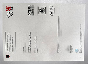 City and Guilds Level 2 Refrigeration and Air Conditioning diploma