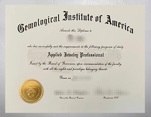 Obtain Gemological Institute of America diploma