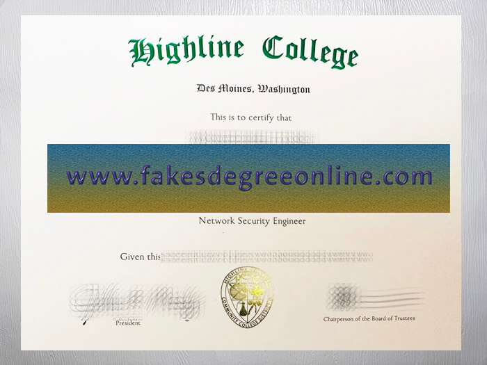 Get a Highline College diploma online