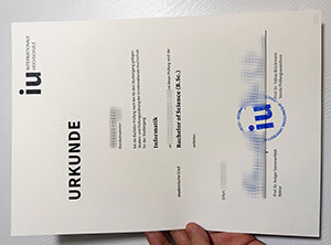 Purchase IU Internationale Hochschule Urkunde online