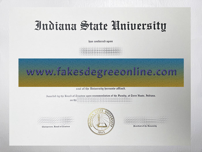 Indiana State University diploma, Indiana State University degree