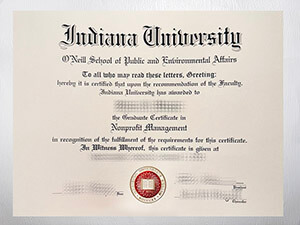 Obtain Indiana University diploma online