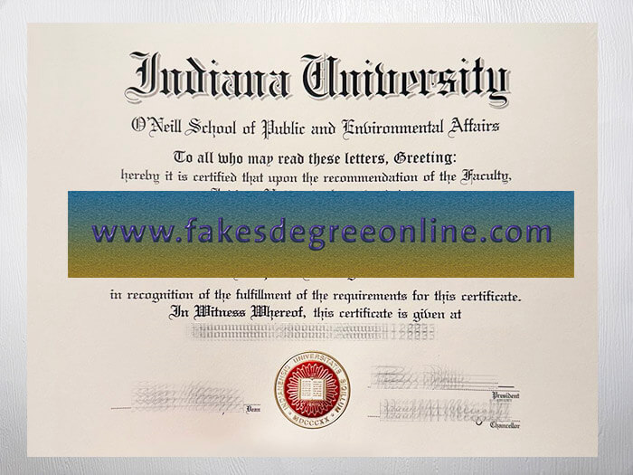 Indiana University diploma, IU degree online