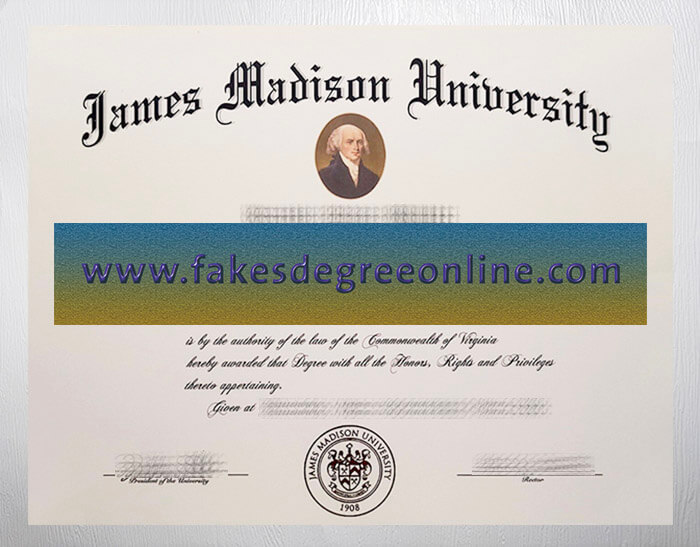 Get James Madison University diploma online