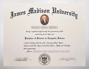 Obtain James Madison University diploma online