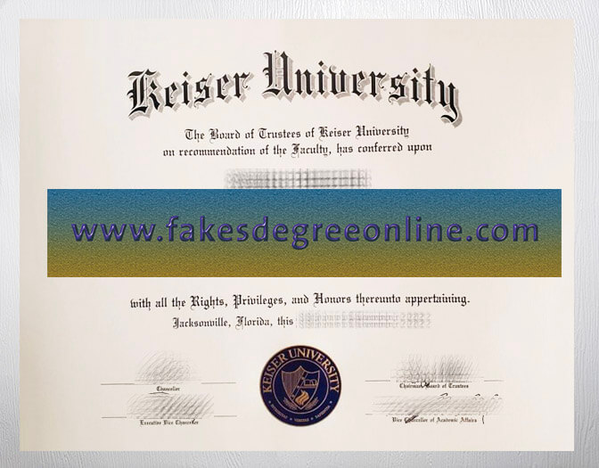 Purchase Keiser University diploma online