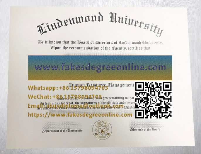 Obtain Lindenwood University diploma online.