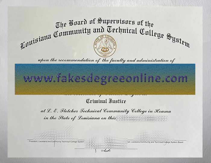Get Louisiana Community and Technical College System diploma, Make a LCTCS degree online