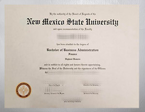 Obtain New Mexico State University diploma online