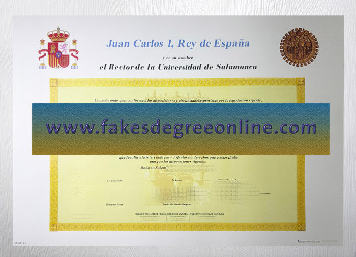 Get a Universidad de Salamanca diploma online