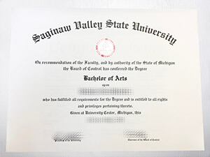 Obtain Saginaw Valley State University diploma online
