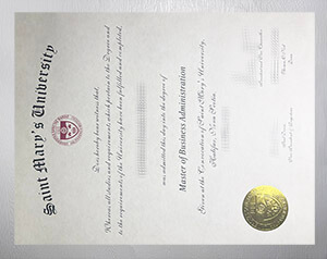 Obtain a Saint Mary's University diploma online