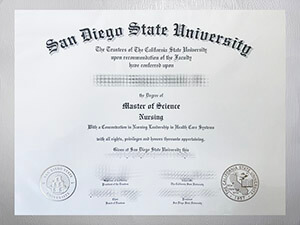 Obtain a San Diego State University diploma online